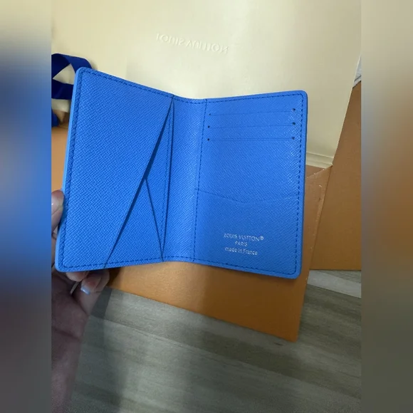 Louis Vuitton Pocket Organizer Blue